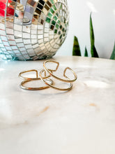 Load image into Gallery viewer, Double Cuff Stacking Ring