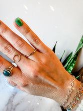 Load image into Gallery viewer, Chunky Gold Smooth Stacking Ring