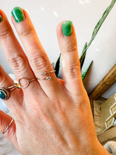 Load image into Gallery viewer, Double Diamond Adjustable Gold Ring