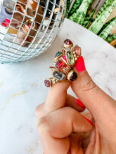 Load image into Gallery viewer, Tiny Tourmaline Juicy Fruits Gold Filled Gemstone Rings