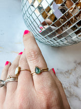 Load image into Gallery viewer, Tiny Tourmaline Juicy Fruits Gold Filled Gemstone Rings