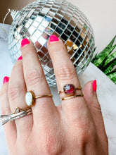 Load image into Gallery viewer, Tiny Tourmaline Juicy Fruits Gold Filled Gemstone Rings