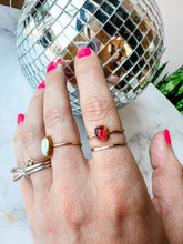 Load image into Gallery viewer, Tiny Tourmaline Juicy Fruits Gold Filled Gemstone Rings