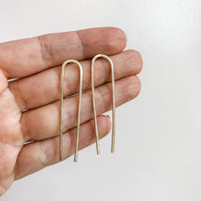 Load image into Gallery viewer, Lucky Horseshoe Earrings