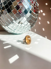 Load image into Gallery viewer, Gold and Citrine Antique Style Ring size 6.5