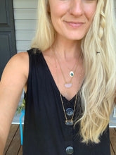 Load image into Gallery viewer, Hubei Turquoise Drop Dainty Necklace