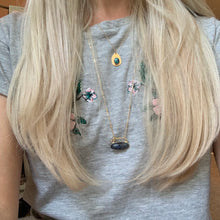 Load image into Gallery viewer, Hubei Turquoise Drop Dainty Necklace