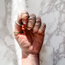 Load image into Gallery viewer, Heirloom Wide Gold Band