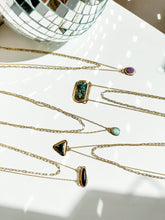 Load image into Gallery viewer, Onyx Double Up Layering Necklace