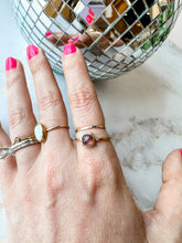Load image into Gallery viewer, Tiny Tourmaline Juicy Fruits Gold Filled Gemstone Rings
