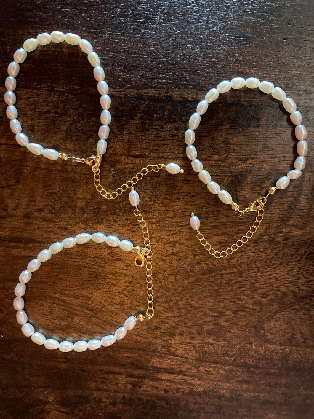 Beaded Pearl Bracelet