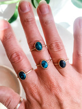 Load image into Gallery viewer, Dainty Hubei Turquoise Ring
