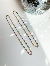 Load image into Gallery viewer, Rainbow Gemstone Layering Necklace