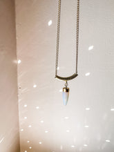 Load image into Gallery viewer, Getaway Dainty Drop Gemstone Necklace