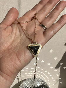 Onyx Double Up Layering Necklace