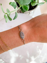 Load image into Gallery viewer, Charcoal Druzy Silver Bolo Bracelet