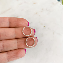 Load image into Gallery viewer, Forever Hoops Tiny Sterling Silver