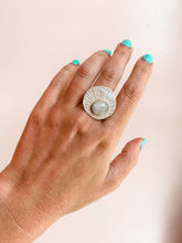 Load image into Gallery viewer, Moonstone Rays Ring - 9