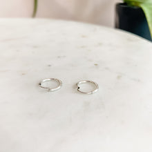 Load image into Gallery viewer, Forever Hoops Tiny Sterling Silver