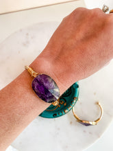Load image into Gallery viewer, Amethyst Cuff