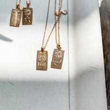 Load image into Gallery viewer, Zodiac Sign Pendant Dainty Necklace