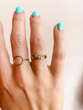 Load image into Gallery viewer, Tiny CZ Stacking Ring - Gold