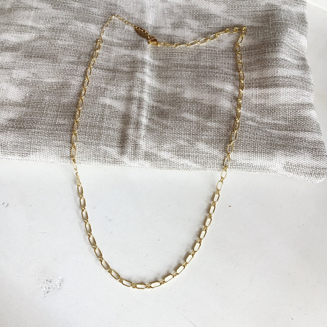 Too Legit Chunky Chain Dainty Necklace