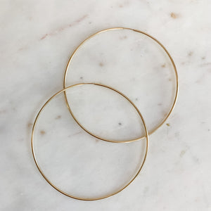 Forever Hoops Extra Large 14k Gold Fill