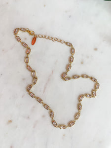 Rhinestone Renegade Dainty Layering Necklace